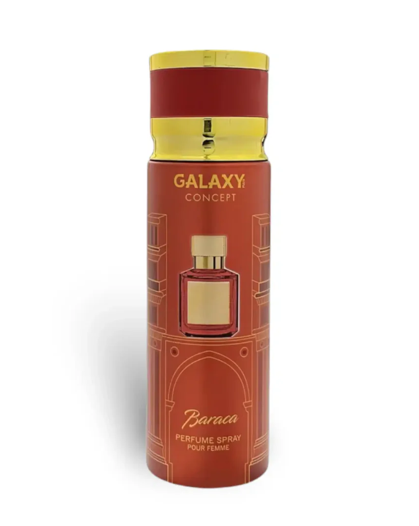 12 PCS (2.5 each) Galaxy Plus BARACA Perfume Spray Pour Femme 200ml