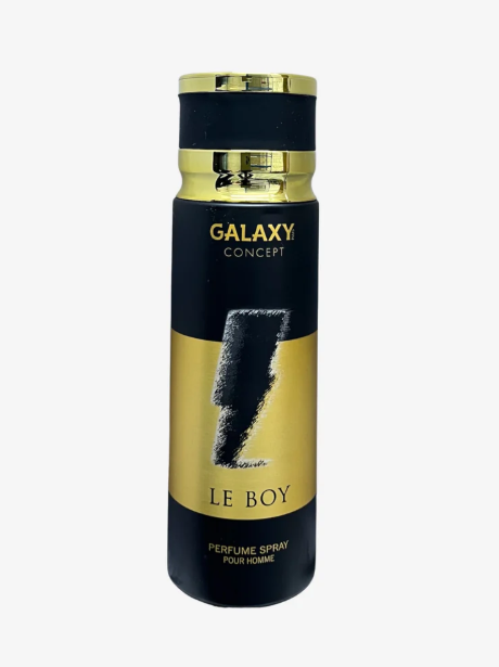 12 PCS (2.5 each) Galaxy Plus LE BOY Perfume Spray Pour Homme 200ml