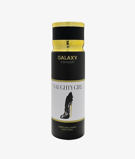 12 PCS (2.5 each) Galaxy Plus NAUGHTY GIRL Perfume Spray Pour Femme 200ml
