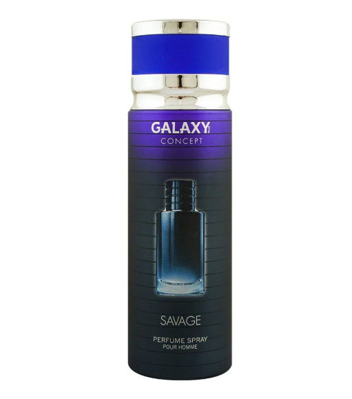 12 PCS (2.50 each) Galaxy Plus SAVAGE Perfume Spray Pour Homme 200ml