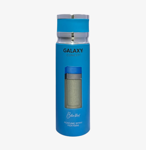 12 PCS (2.5 each) Galaxy Plus BLUE BLOOD Perfume Spray Pour Femme 200ml