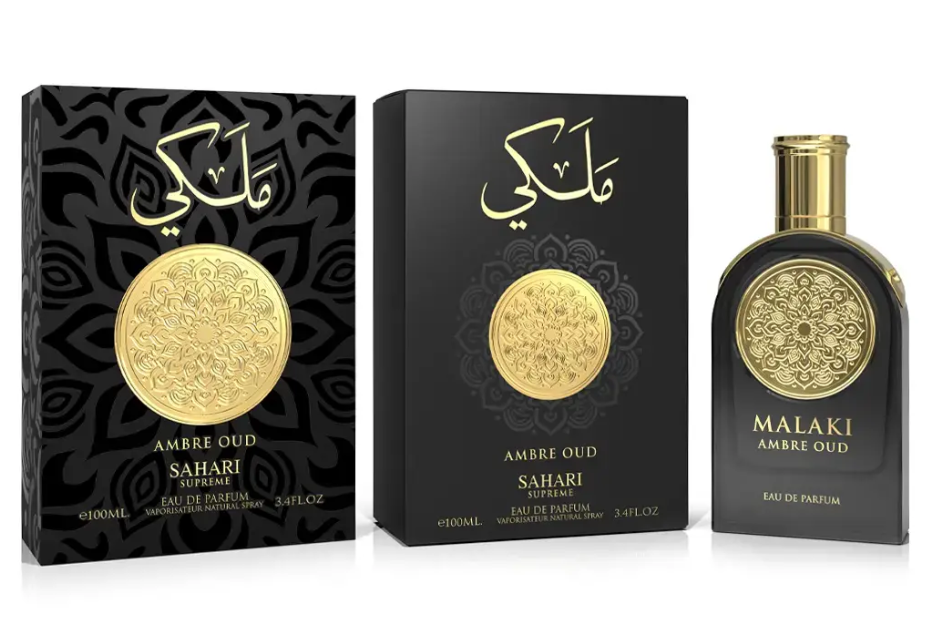 12 PCS (13.75 each) Sahari Malaki AMBRE OUD Eau de Parfum 100ml 3.4fl.oz