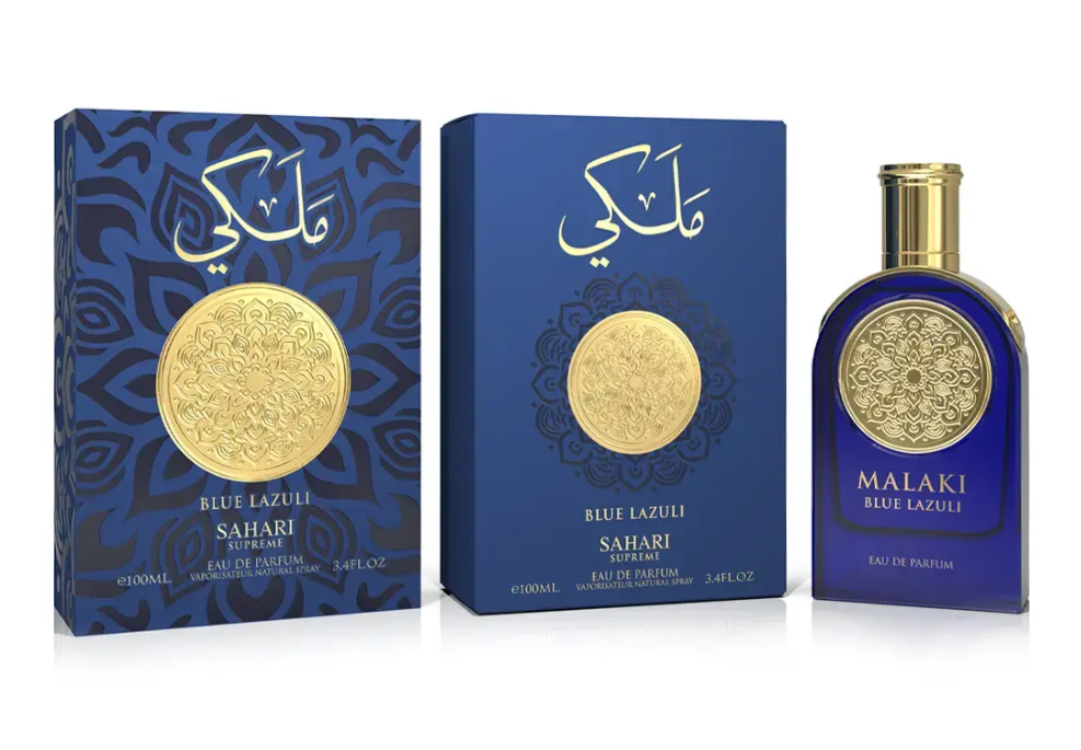 12 PCS (13.75 each) Sahari Malaki BLUE LAZULI Eau de Parfum 100ml 3.4fl.oz