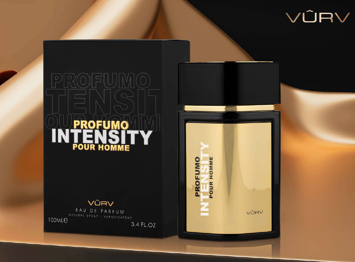 12 PCS (12 each) VURV- PROFUMO INTENSITY 100ML 3.4fl.oz