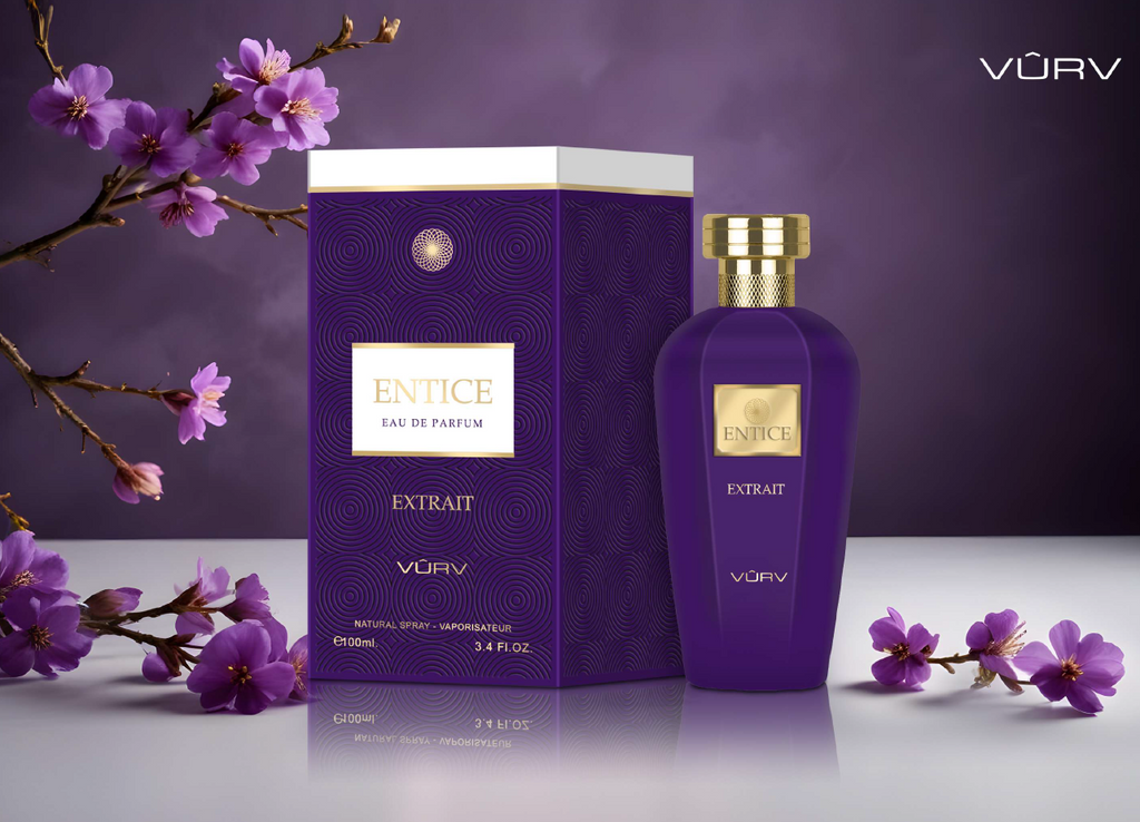12 PCS (12 each) Vurv Entice Extrait Eau de Parfum 100ml 3.4fl.oz