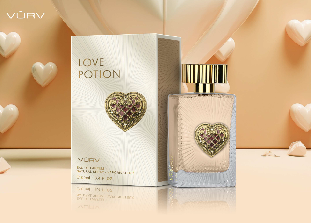 12 PCS (12 each) Vurv - Love Potion Eau De Parfum 100ml 3.4fl.oz