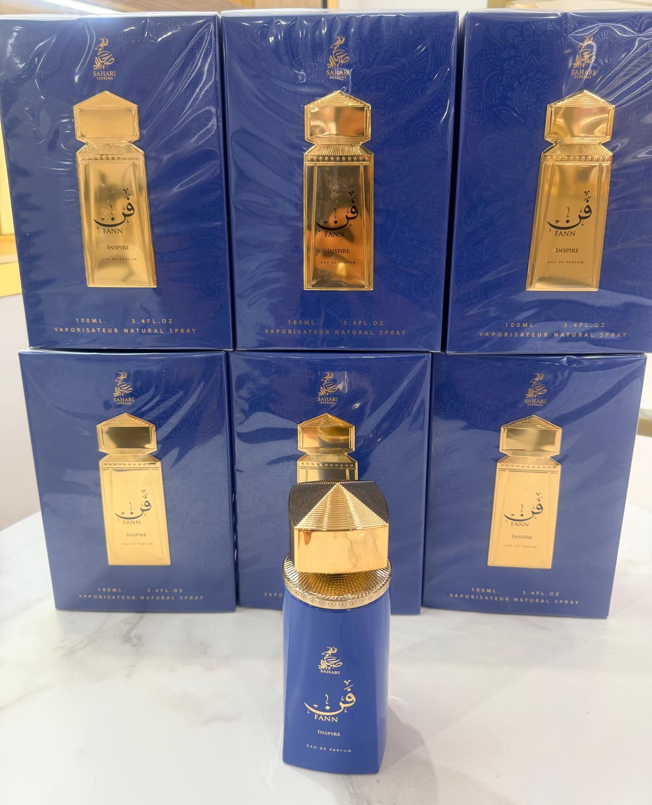 6 PCS (17 each) Sahari Fann Inspire Eau de Parfum 100ml 3.4fl.oz