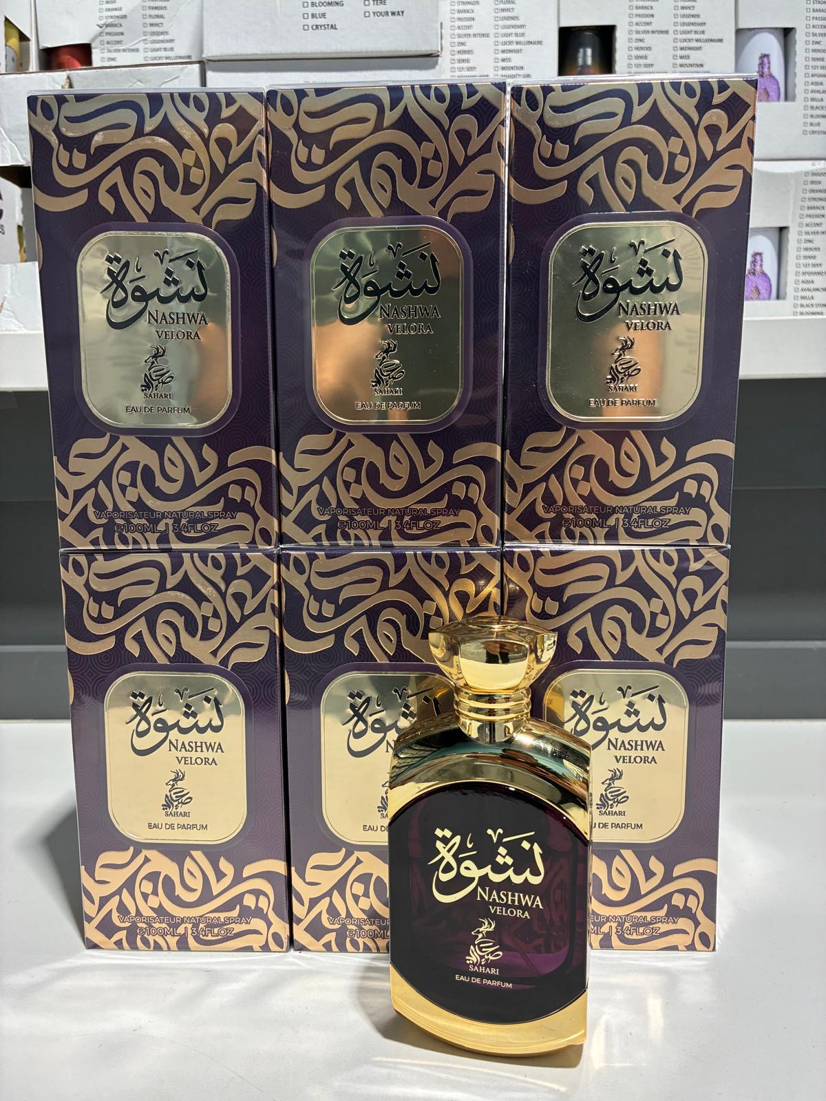 6 PCS (17 each) Sahari Nashwa Velora Eau De Parfum 100ml 3.4fl.oz