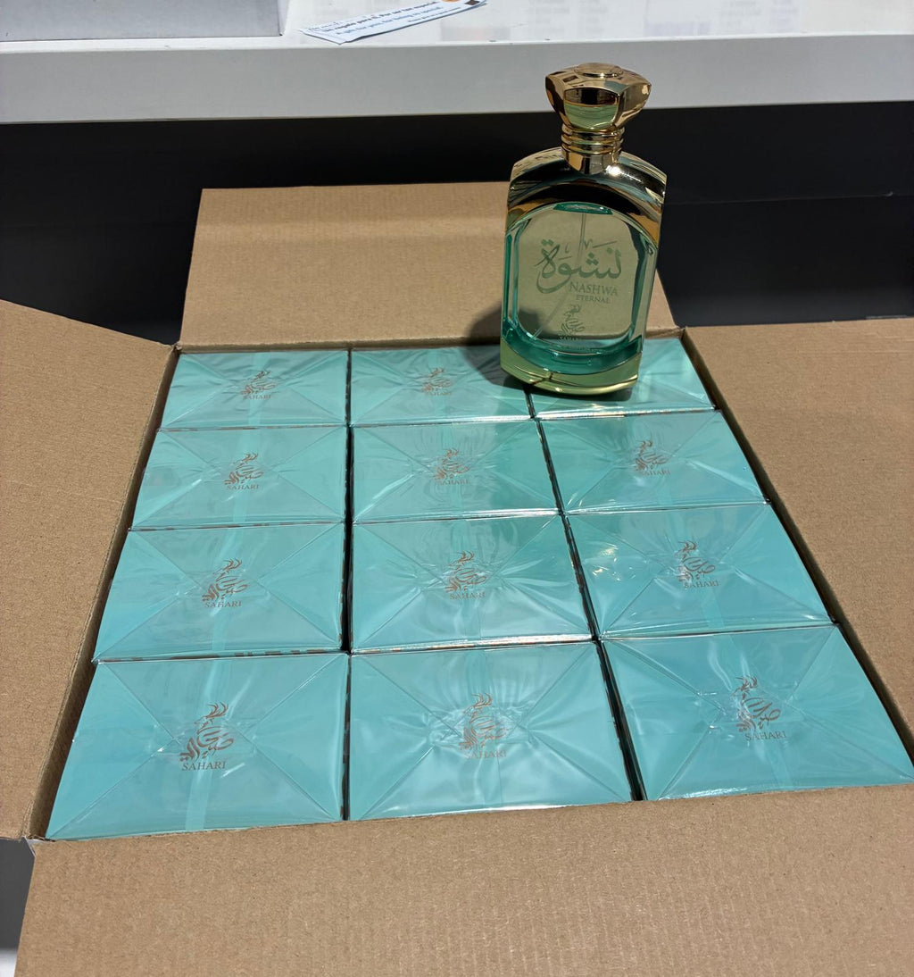 12 PCS (13.75 each) Sahari Nashwa Eternal Eau de Parfum 100ml 3.4fl.oz
