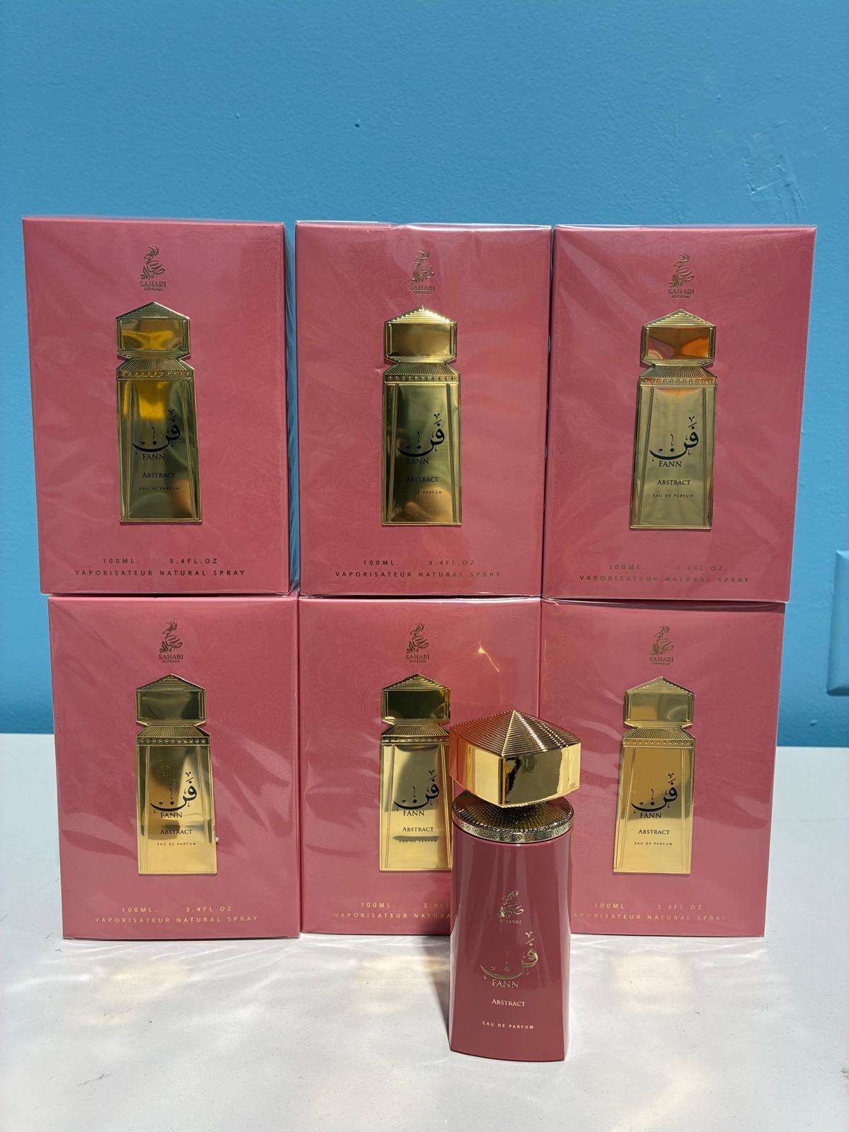 6 PCS (17 each) Sahari Fann Abstract Eau De Parfum 100ml 3.4fl.oz
