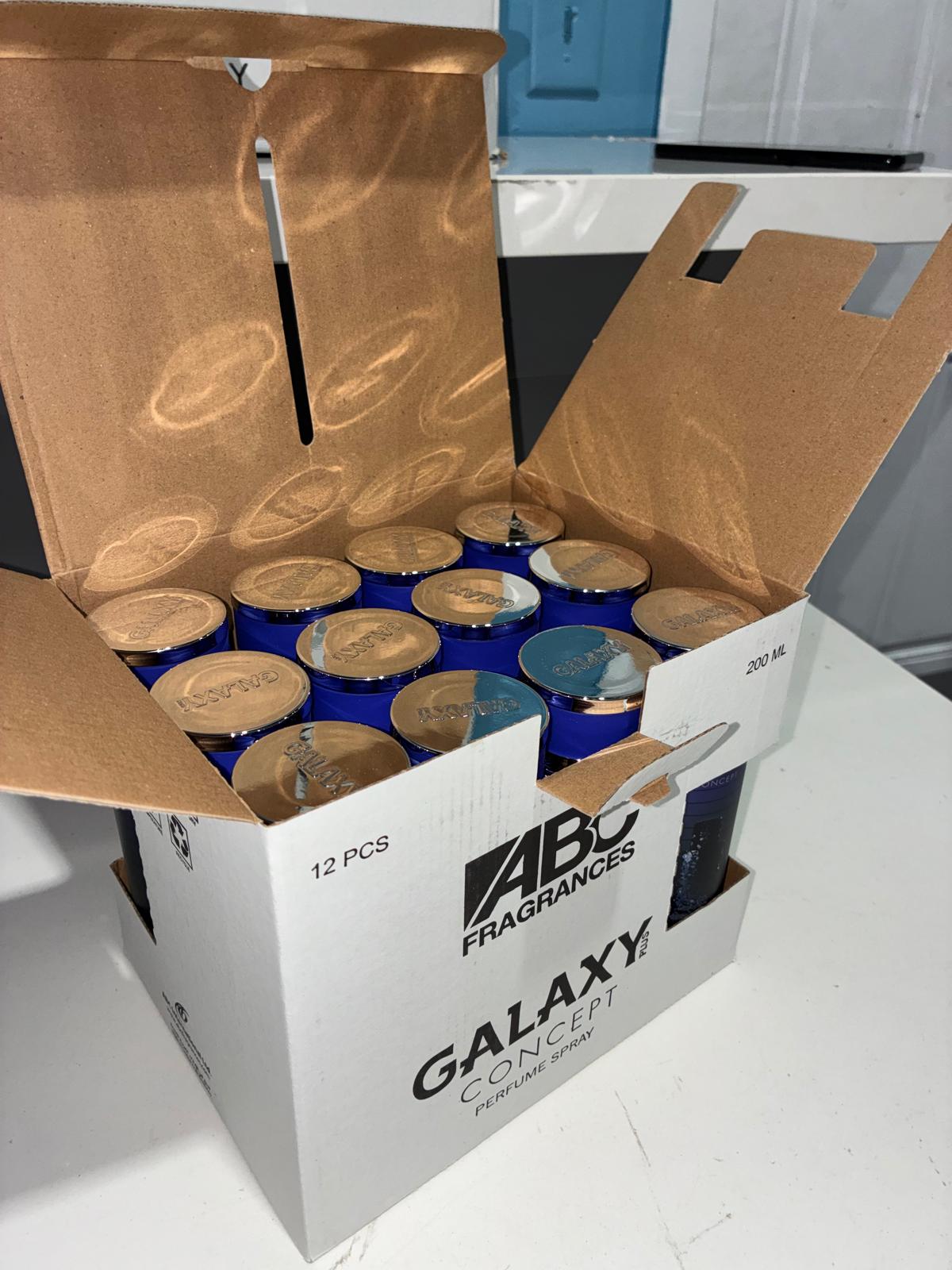 12 PCS (2.50 each) Galaxy Plus SAVAGE Perfume Spray Pour Homme 200ml