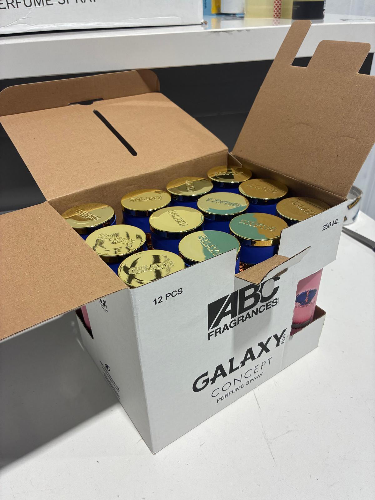 12 PCS (2.50 each) Galaxy Plus YOUR WAY Perfume Spray Pour Femme 200ml
