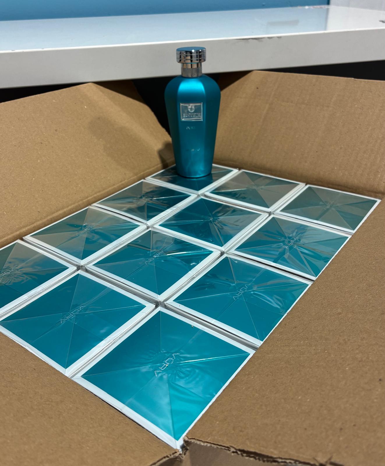12 PCS (12 each) Vurv Entice Pure Eau de Parfum 100ml 3.4fl.oz