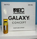 96 PCS (1.56 each) Galaxy Plus LUCKY MILLIONAIRE Perfum Spray Pour Homme 200ml