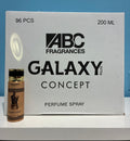 96 PCS (1.56 each) Galaxy Plus NIGHT GOLD Perfume Spray Pour Homme 200ml