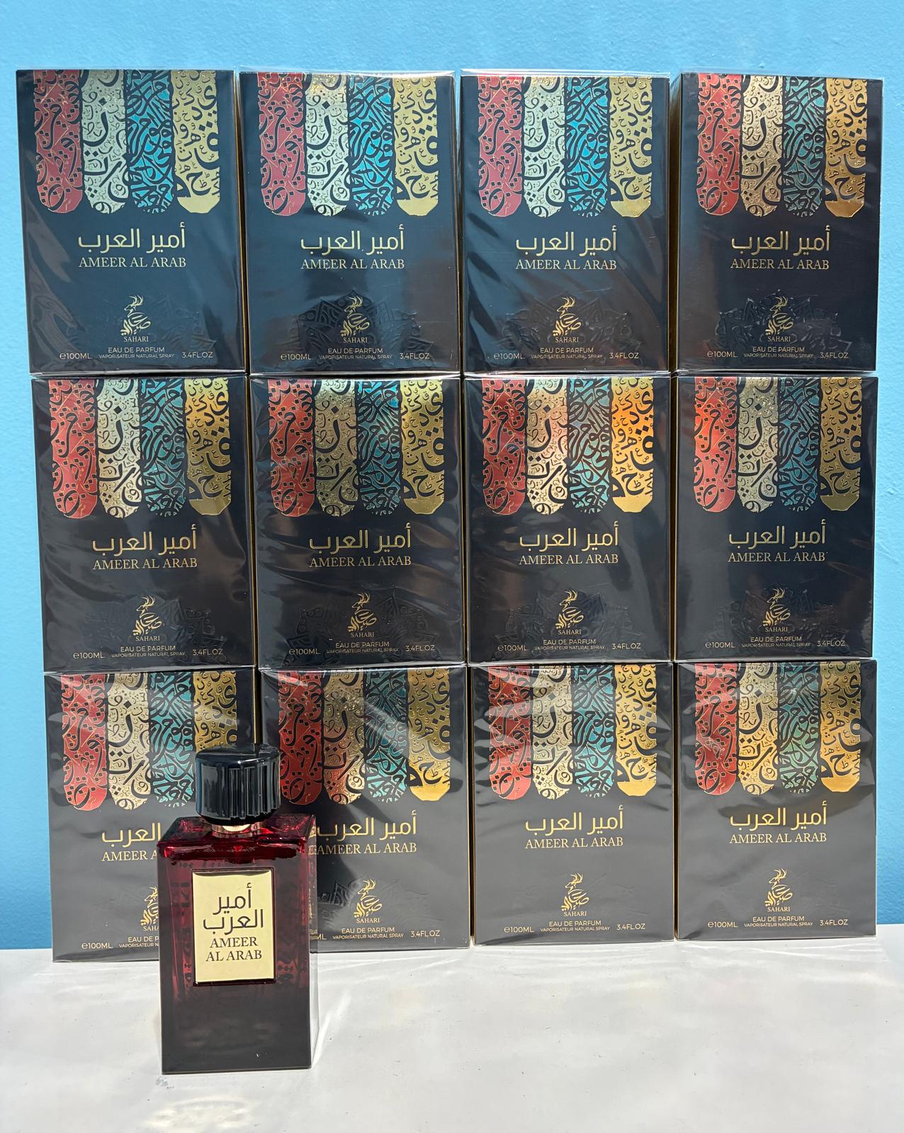 12 PCS (12 each) Sahari Ameer Al Arab Eau De Parfum 100ml 3.4fl.oz