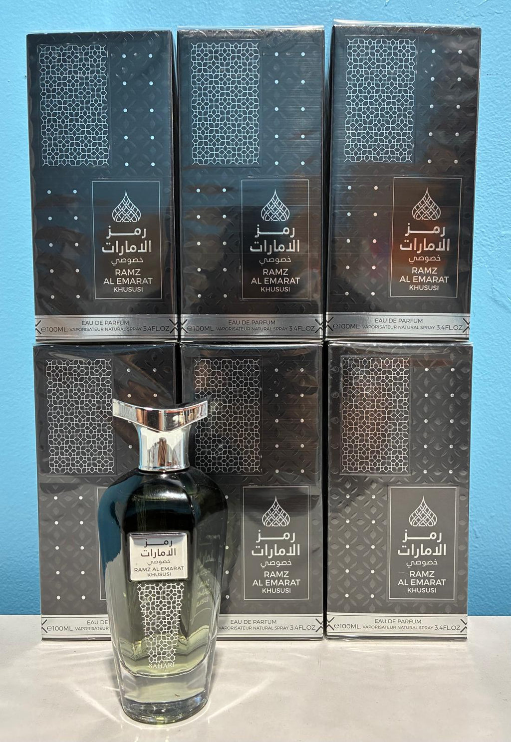6 PCS (15 each) Sahari Ramz Al Emerat Khususi Eau De Parfum 100ml 3.4fl.oz