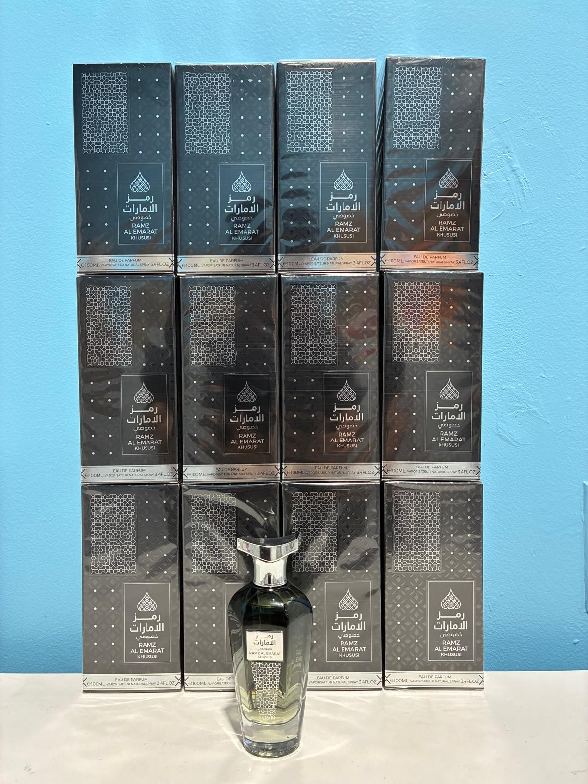 12 PCS (12 each) Sahari Ramz Al Emerat Khususi Eau De Parfum 100ml 3.4fl.oz
