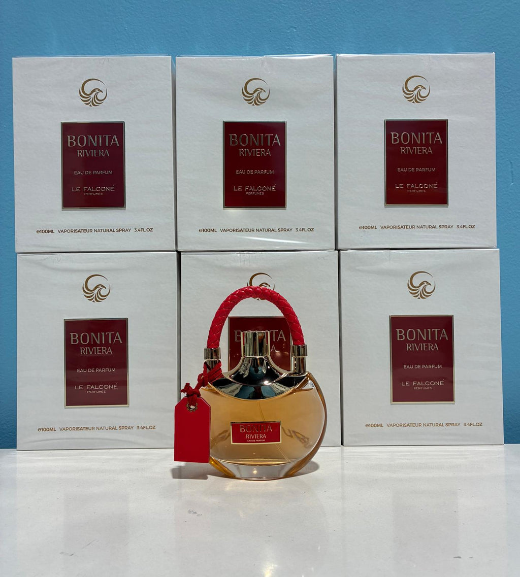 6 PCS (15 each) Le Falcone Bonita Riviera Eau de Parfum 100ml 3.4fl.oz