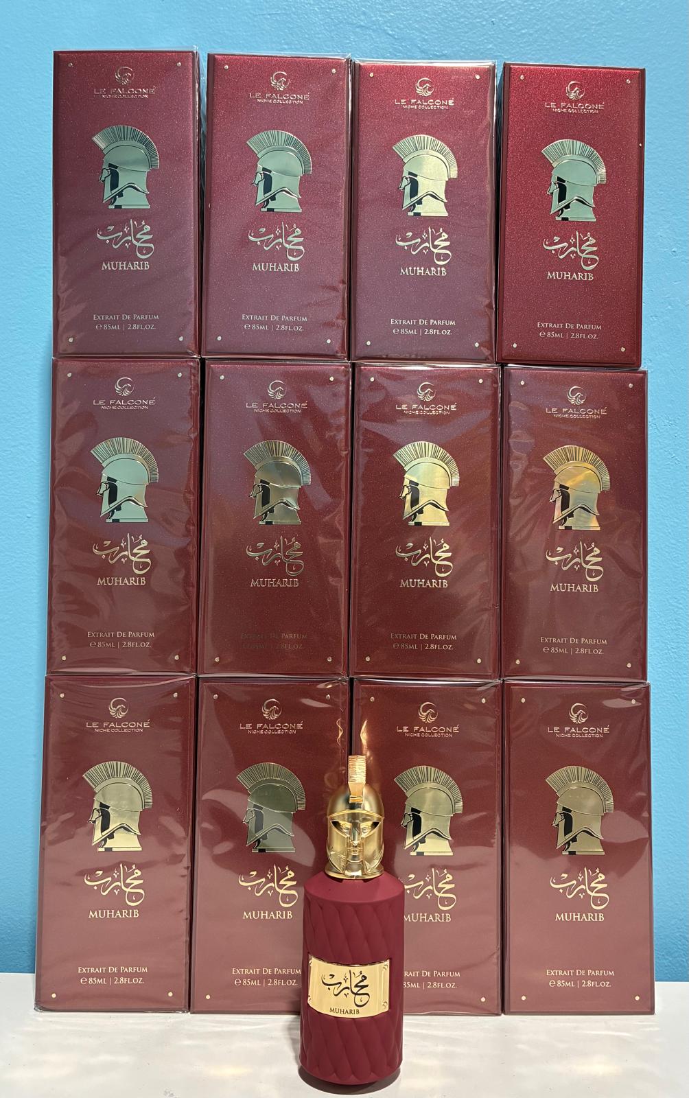 12 PCS (12 each) Le Falcone Niche Muharib Eau de Parfum 85 ml 2.8fl.oz
