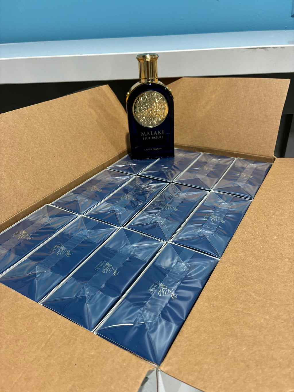 12 PCS (13.75 each) Sahari Malaki BLUE LAZULI Eau de Parfum 100ml 3.4fl.oz