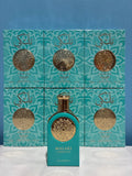 6 PCS (17 each) Sahari Malaki TURQUOISE Eau de Parfum 100ml 3.4fl.oz