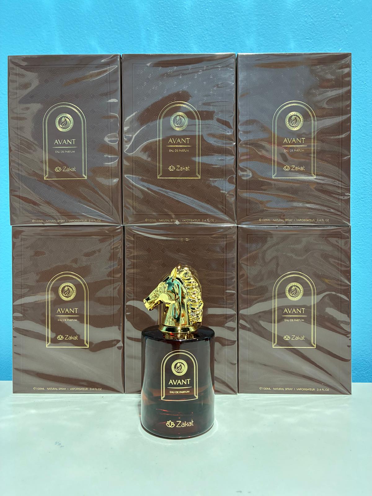 6 PCS (17 each) Zakat Avant Eau de Parfum 100ml 3.4fl.oz