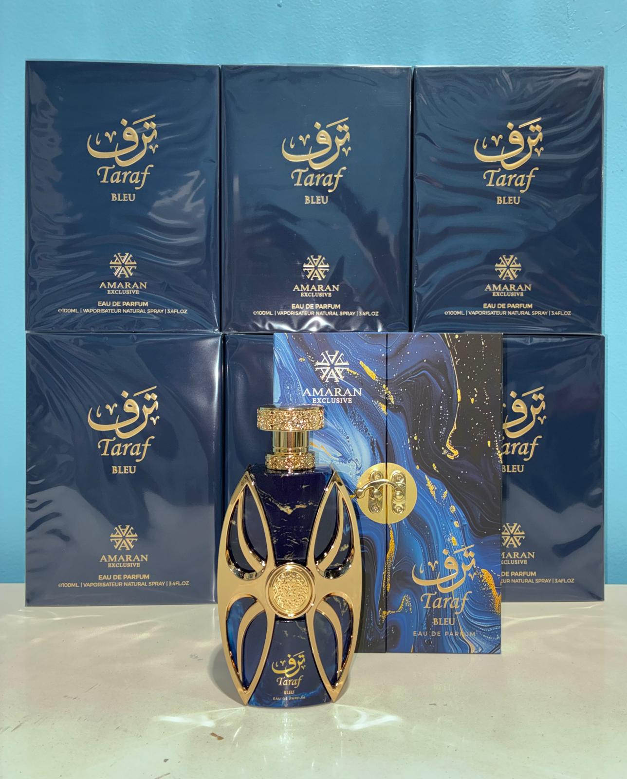 6 PCS (21.5 each) Amaran Exclusive TARAF BLEU Eau De Parfum 100ml 3.4fl.oz