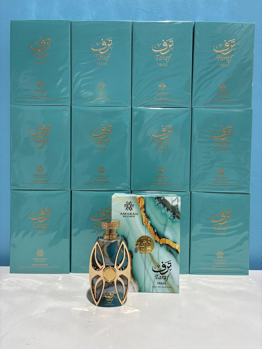 12 PCS (18.5 each) Amaran Exclusive TARAF VERDE Eau De Parfum 100ml 3.4fl.oz