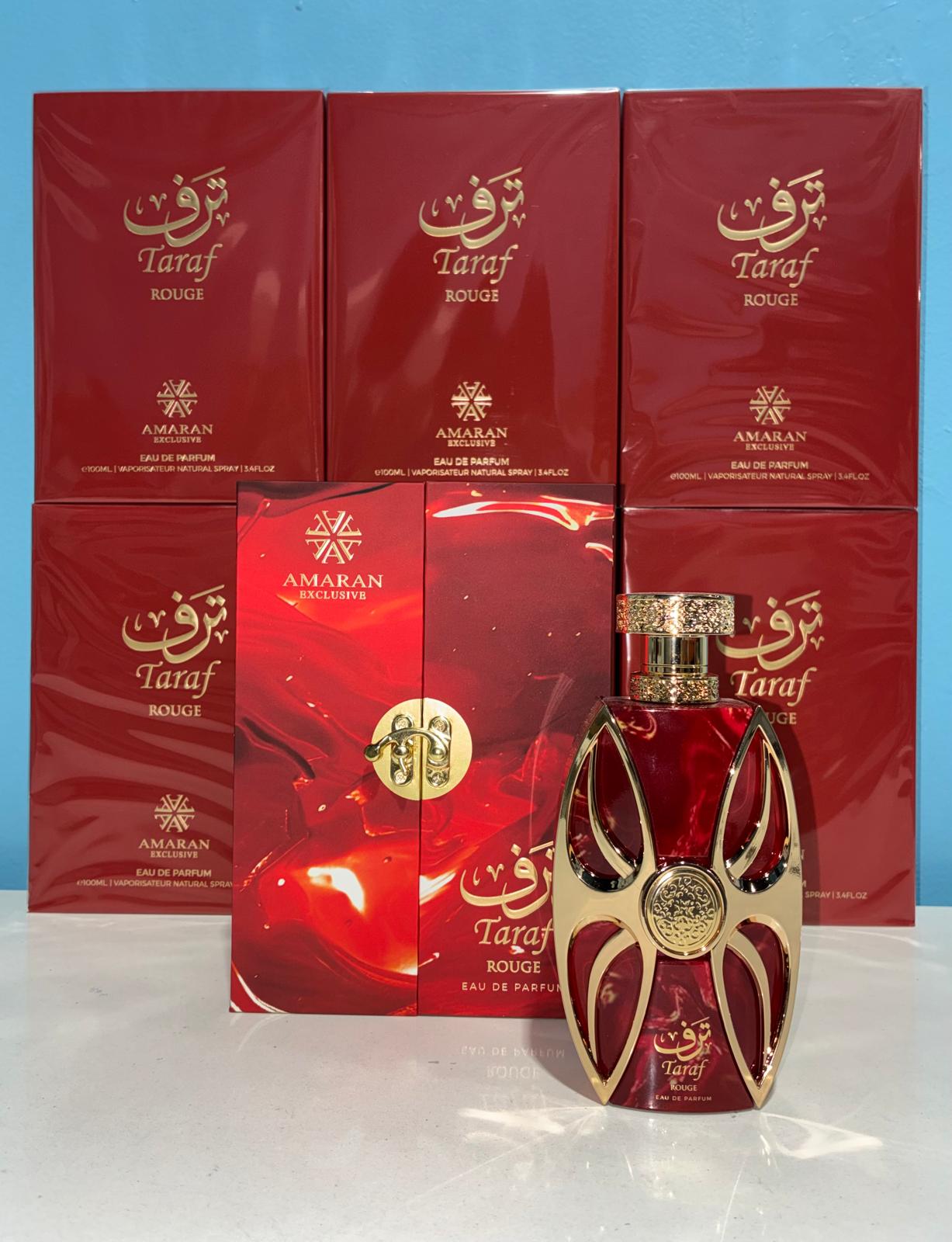 6 PCS (21.5 each) Amaran Exclusive TARAF ROUGE Eau De Parfum 100ml 3.4fl.oz