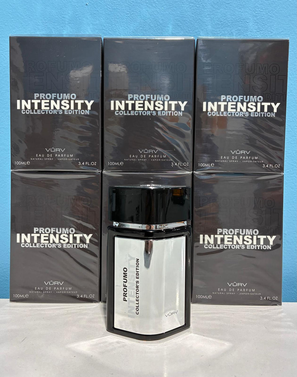 6 PCS (15 each) VURV- PROFUMO INTENSITY COLLECTORS EDITION 100ML 3.4fl.oz