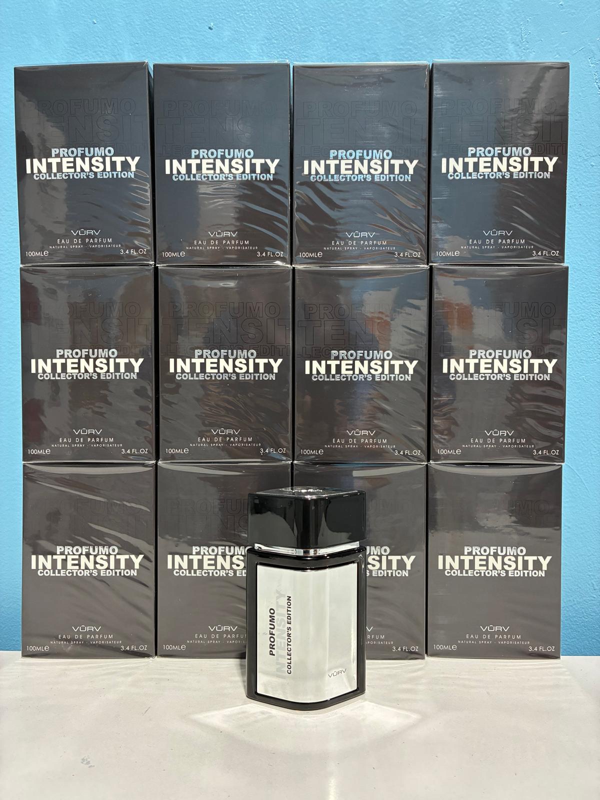 12 PCS (12 each) VURV- PROFUMO INTENSITY COLLECTORS EDITION 100ML 3.4fl.oz