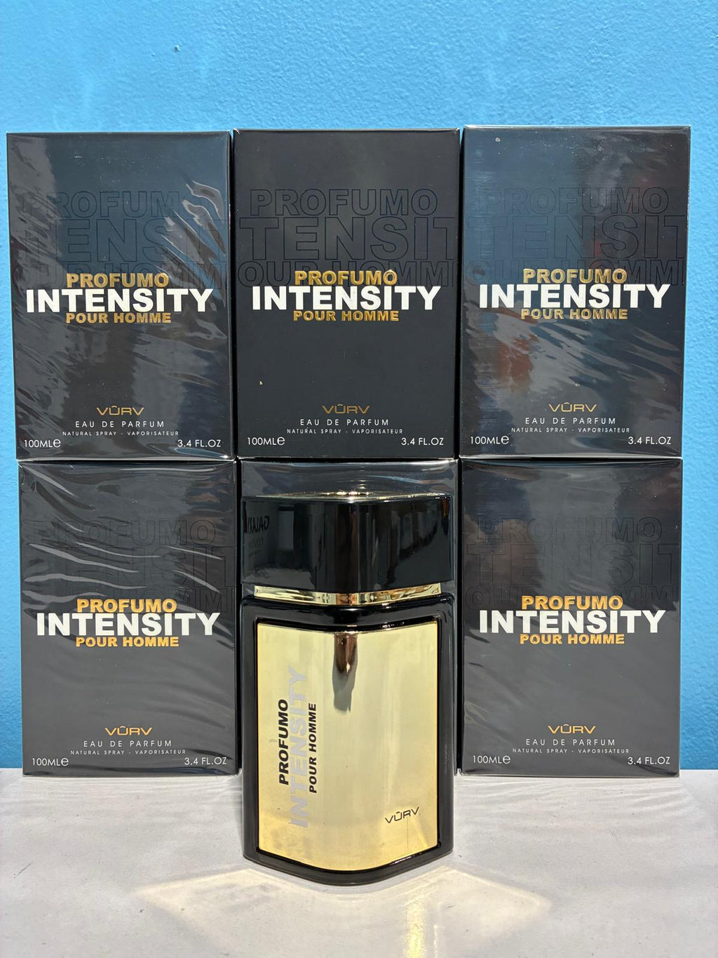6 PCS (15 each) VURV- PROFUMO INTENSITY 100ML 3.4fl.oz